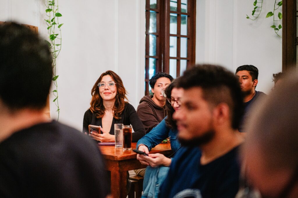 Senior tech talent in LATAM at a developer meetup in Mexico
